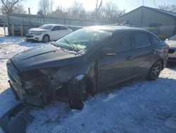 Salvage cars for sale at Wichita, KS auction: 2017 Ford Focus SEL