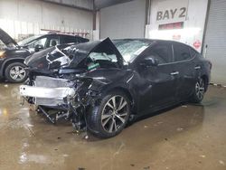 Salvage cars for sale at Elgin, IL auction: 2016 Nissan Maxima 3.5S