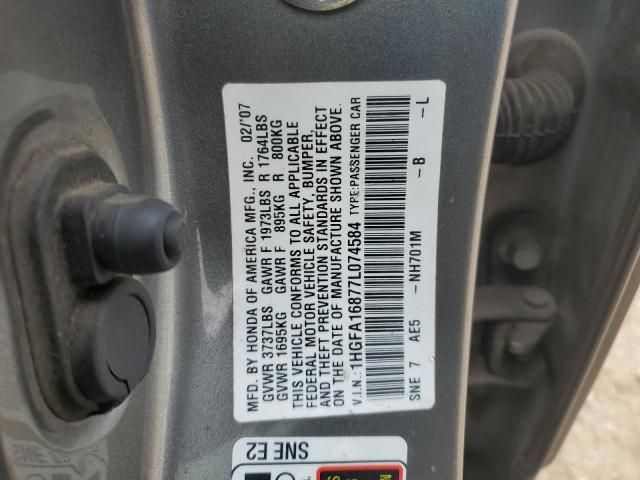 2007 Honda Civic EX