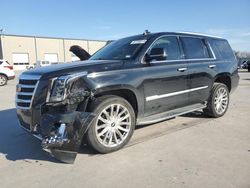 Salvage cars for sale at Wilmer, TX auction: 2016 Cadillac Escalade Luxury