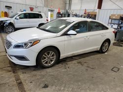 Salvage cars for sale from Copart Mcfarland, WI: 2017 Hyundai Sonata SE