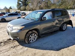 Toyota Highlander Vehiculos salvage en venta: 2012 Toyota Highlander Base