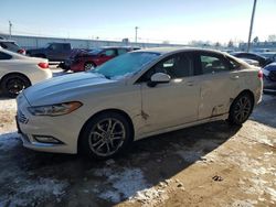 Salvage cars for sale from Copart Dyer, IN: 2017 Ford Fusion S