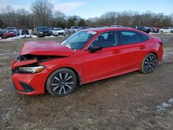 Salvage cars for sale from Copart Conway, AR: 2022 Honda Civic EX