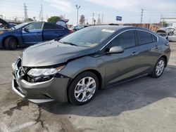 Salvage cars for sale at Wilmington, CA auction: 2016 Chevrolet Volt LTZ