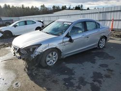 Salvage cars for sale at Windham, ME auction: 2009 Honda Accord EXL