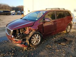 Salvage cars for sale at Windsor, NJ auction: 2020 KIA Sedona LX