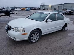 Salvage cars for sale at Kansas City, KS auction: 2000 Nissan Maxima GLE