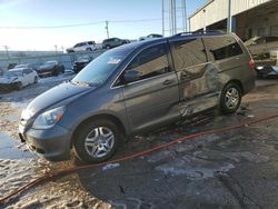 Salvage cars for sale at Chicago Heights, IL auction: 2007 Honda Odyssey EXL