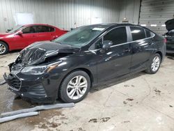 Salvage cars for sale at Franklin, WI auction: 2019 Chevrolet Cruze LT