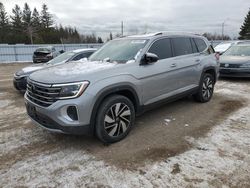 Salvage cars for sale at Bowmanville, ON auction: 2024 Volkswagen Atlas SEL