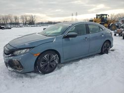 Salvage cars for sale at Barberton, OH auction: 2017 Honda Civic EX