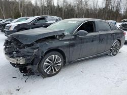 Salvage cars for sale at Cookstown, ON auction: 2019 Honda Accord Hybrid