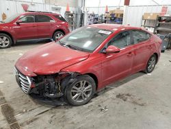 Salvage cars for sale at Mcfarland, WI auction: 2017 Hyundai Elantra SE