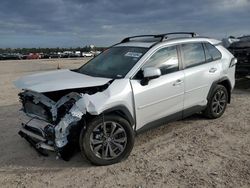 Salvage cars for sale at Houston, TX auction: 2024 Toyota Rav4 XLE Premium