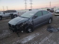 Salvage cars for sale at Elgin, IL auction: 2018 Hyundai Elantra SE