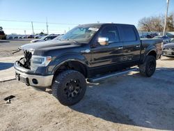 Salvage cars for sale at Oklahoma City, OK auction: 2013 Ford F150 Supercrew