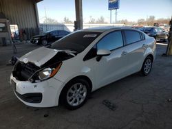 Salvage cars for sale at Fort Wayne, IN auction: 2013 KIA Rio LX