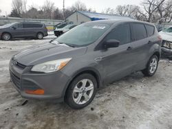 Salvage cars for sale at Wichita, KS auction: 2014 Ford Escape S