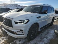 Salvage cars for sale at Littleton, CO auction: 2021 Infiniti QX80 Luxe