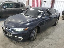 Chevrolet salvage cars for sale: 2017 Chevrolet Malibu LT