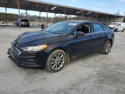 Salvage cars for sale at Cartersville, GA auction: 2017 Ford Fusion SE