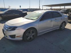 Salvage cars for sale at Anthony, TX auction: 2010 Ford Fusion Sport