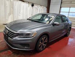 Salvage cars for sale at Angola, NY auction: 2021 Volkswagen Passat SE