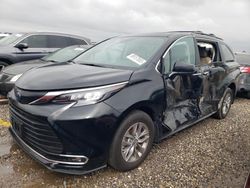 Salvage cars for sale at Houston, TX auction: 2024 Toyota Sienna XLE