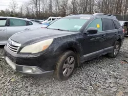 Salvage cars for sale at Waldorf, MD auction: 2010 Subaru Outback 2.5I Premium