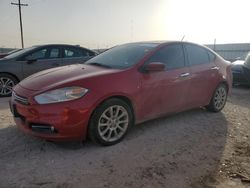 2014 Dodge Dart Limited en venta en Andrews, TX