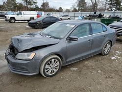 Salvage cars for sale at Hampton, VA auction: 2016 Volkswagen Jetta SE