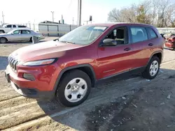 Salvage cars for sale at Oklahoma City, OK auction: 2015 Jeep Cherokee Sport