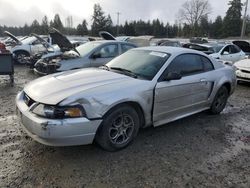 Salvage cars for sale at Graham, WA auction: 2003 Ford Mustang