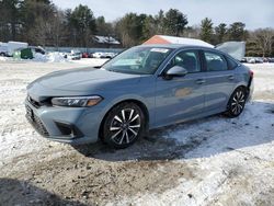 Salvage cars for sale at Mendon, MA auction: 2024 Honda Civic EX