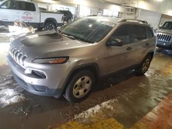 Jeep salvage cars for sale: 2017 Jeep Cherokee Sport