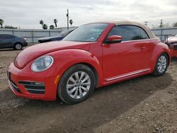 Salvage cars for sale at Mercedes, TX auction: 2017 Volkswagen Beetle S/SE