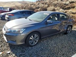 Vehiculos salvage en venta de Copart Reno, NV: 2015 Honda Accord EXL