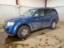 Salvage cars for sale at Pennsburg, PA auction: 2008 Ford Escape XLT