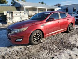 KIA salvage cars for sale: 2015 KIA Optima LX