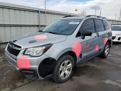 Salvage cars for sale at Littleton, CO auction: 2018 Subaru Forester 2.5I