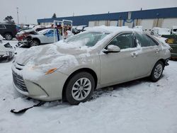 Toyota salvage cars for sale: 2016 Toyota Camry LE