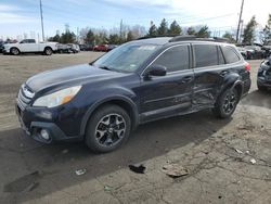 Subaru Vehiculos salvage en venta: 2014 Subaru Outback 2.5I Limited