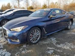 Salvage cars for sale at Waldorf, MD auction: 2019 Infiniti Q60 RED Sport 400