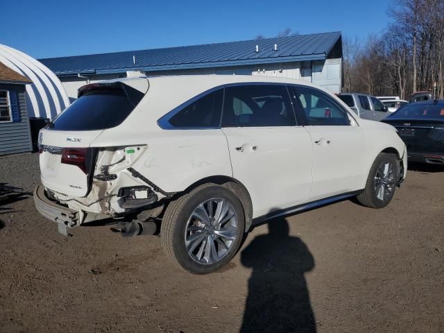 2017 Acura MDX Technology