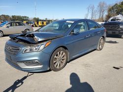 Salvage cars for sale at Dunn, NC auction: 2017 Hyundai Sonata Sport