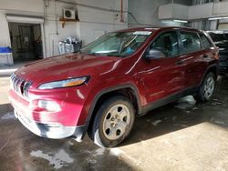 Jeep salvage cars for sale: 2017 Jeep Cherokee Sport