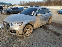 Salvage Cars with No Bids Yet For Sale at auction: 2018 Audi Q5 Prestige