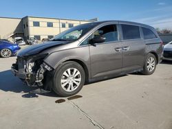 Carros salvage a la venta en subasta: 2015 Honda Odyssey EXL