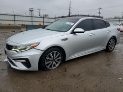 Salvage cars for sale at Chicago Heights, IL auction: 2020 KIA Optima EX